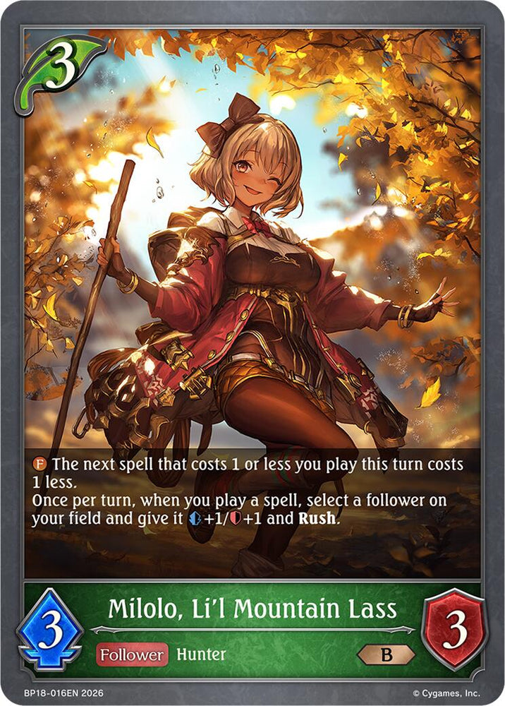 Milolo, Li'l Mountain Lass (BP18-016EN) [Neometropolis]