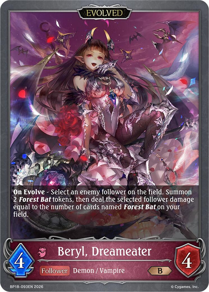 Beryl, Dreameater (Evolved) (BP18-093EN) [Neometropolis]