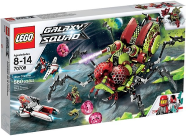 Lego, Set, Sealed, Space, Galaxy Squad, Hive Crawler, 70708, kcc