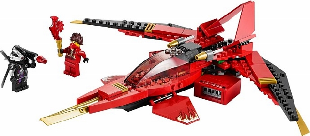 LEGO, Opened, Ninjago, Rebooted, Kai Fighter, 70721, BUILT