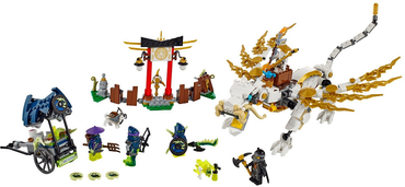 LEGO, Set, Opened, Ninjago, Master Wu Dragon, 70734