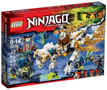 Lego, Set, Sealed Product, Ninjago, Possession, Master Wu Dragon, 70734, KCC