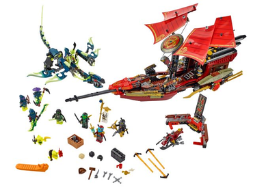 LEGO, Set, Sealed, Ninjago, Possession, Final Flight of Destiny's Bounty, 70738, KCC