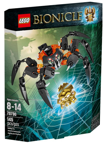 Lego, Set, Opened, Bionicle, Lord of Skull Spiders, 70790