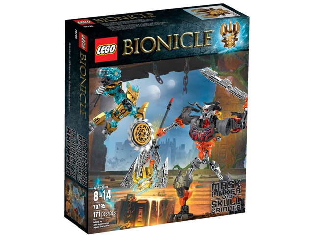 Lego, Set, Opened, Bionicle, Mask Maker vs Skull Grinder, 70795