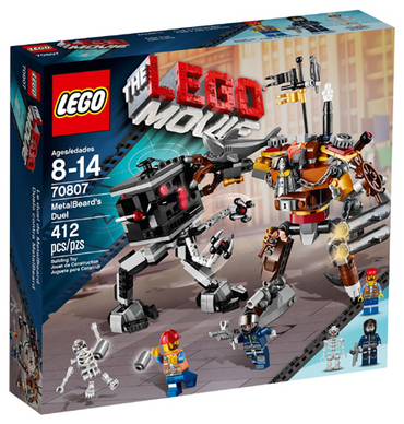 Lego, Set, Opened, The Lego Movie, MetalBeard's Duel, 70807