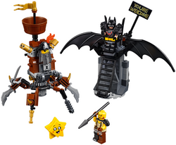 Lego, SEALED, Lego Movie, DC, Battle-Ready Batman and MetalBeard, 70836