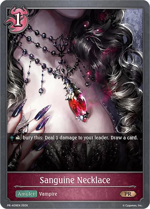 Sanguine Necklace (PR-409EN) (PR-409EN) [Promotional Cards]