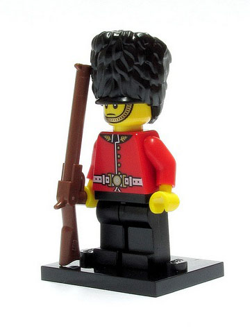 Lego, Minifigure, Collectible, Series 5, Royal Guard, COL05-3