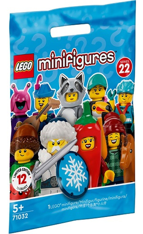 Lego, Minifigure, Sealed, Blind Bag, Series 22