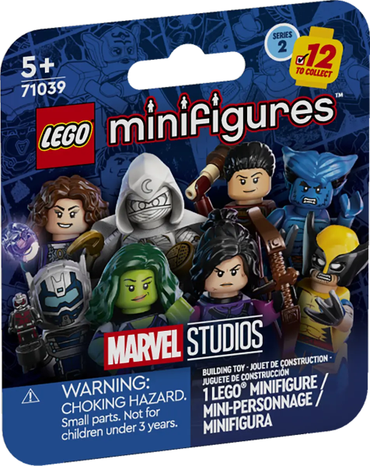 Lego, Minifigure, Collectible Blind, Marvel Studios, Series 2, Sealed Box