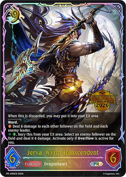 Jerva, Wyrm Transcendent (PR-496EN) [Promotional Cards]