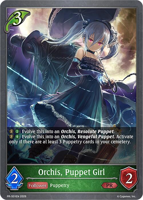 Orchis, Puppet Girl (PR-501EN) [Promotional Cards]