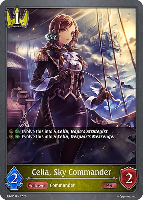 Celia, Sky Commander (PR-503EN) (PR-503EN) [Promotional Cards]