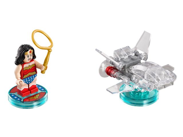 Lego, Set, Sealed, Dimensions, Fun Pack - DC Comics (Wonder Woman and Invisble Jet), 71209