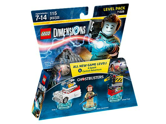 Lego, Set, Opened, Dimensions, Level Pack, Ghostbusters, 71228