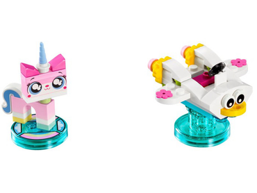 Lego, Set, Opened, Dimensions, Fun Pack - The LEGO Movie (Unikitty and Cloud Cuckoo Car), 71231