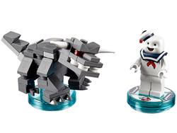 Lego, Set, Opened, Dimensions, Fun Pack, Ghostbusters (Stay Puft Bibendum Chamallow and Terror Dog)