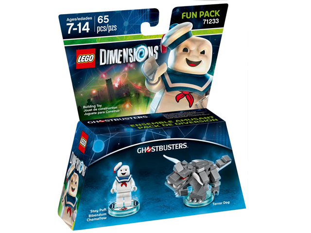 Lego, Set, Opened, Dimensions, Fun Pack, Ghostbusters (Stay Puft Bibendum Chamallow and Terror Dog)