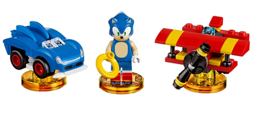 Lego, Set, Opened, Dimensions, Level Pack - Sonic the Hedgehog, 71244