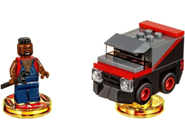 Lego, Set, Opened, Dimensions, Fun Pack - The A-Team (B.A. Baracus and B.A.'s Van), 71251