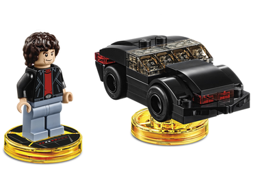 Lego, Set, Opened, Dimensions, Fun Pack - Knight Rider (Michael Knight and K.I.T.T.), 71286