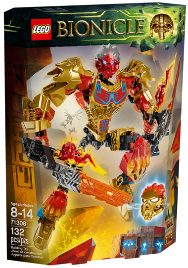 Lego, Set, Opened, Bionicle, Tahu Uniter of Fife, 71308