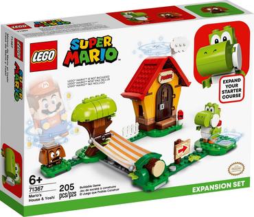 Lego, Set, Opened, Super Mario, Mario's House & Yoshi - Expansion Set, 71367