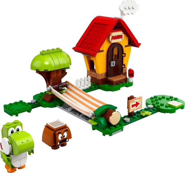 Lego, Set, Opened, Super Mario, Mario's House & Yoshi - Expansion Set, 71367