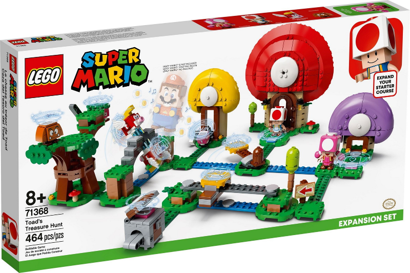 Lego, Set, SEALED, Super Mario, Todd's Treasure Hunt, 71368