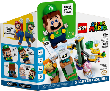 LEGO® Set, Sealed, Super Mario Brothers, Adventures with Liugi, 71387
