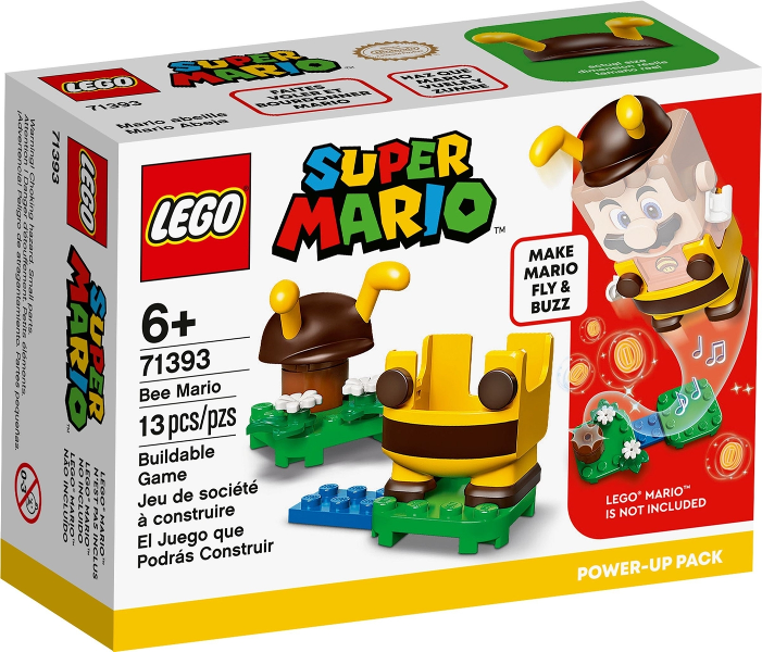 Lego, Set, Sealed, Super Mario, Bee Mario - Power-Up Pack, 71393