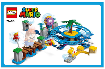 Lego, Set, Sealed, Super Mario, Big Urchin Beach Ride - Expansion Set, 71400