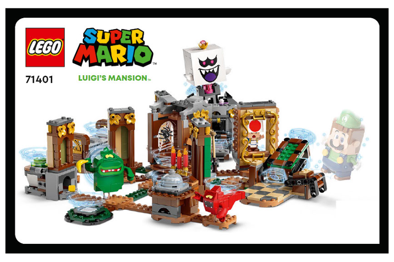 Lego, Set, Opened, Super Mario, Haunt-and-Seek - Expansion Set, 71401