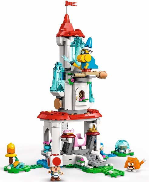 Lego, Set, Sealed, Super Mario, Cat Peach Suit and Frozen Tower - Expansion Set, 71407