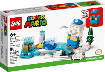 Lego, Set, Sealed, Super Mario, Ice Mario Suit and Frozen World - Expansion Set, 71415