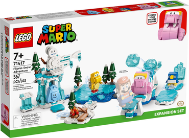 Lego, Set, Sealed, Super Mario, Fliprus Snow Adventure - Expansion Set, 71417