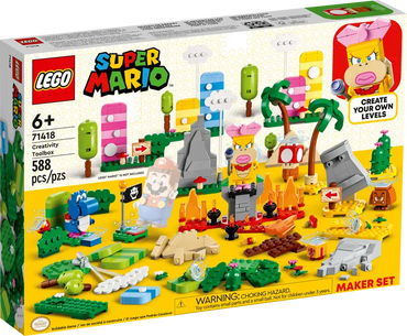 LEGO® Set, Sealed, Super Mario Brothers, Creativity Toolbox Maker Set, 71418