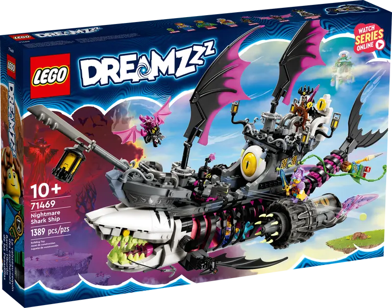 Lego, Set, Sealed Product, Dreamz, Nightmare Shark Ship, 71469