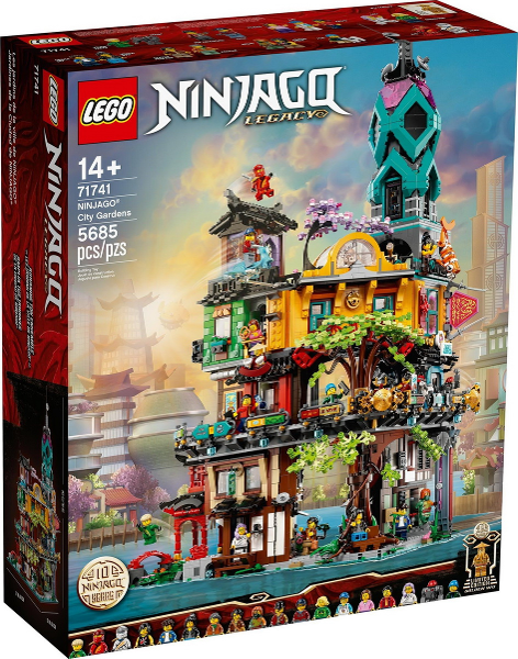 Lego, Set, Sealed, Ninjago, Legacy, Ninjago City Gardens, 71741