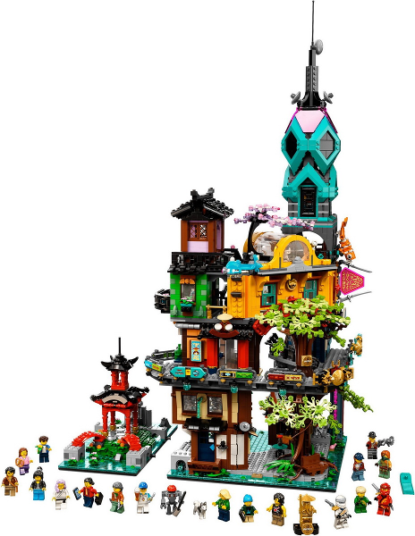 Lego, Set, Sealed, Ninjago, Legacy, Ninjago City Gardens, 71741
