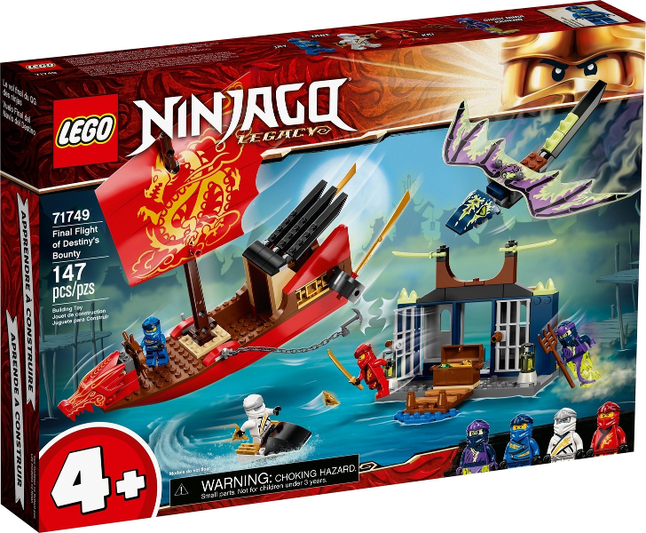 LEGO, Set, Sealed, Ninjago, Final Flight of Destiny's Bounty, 71749