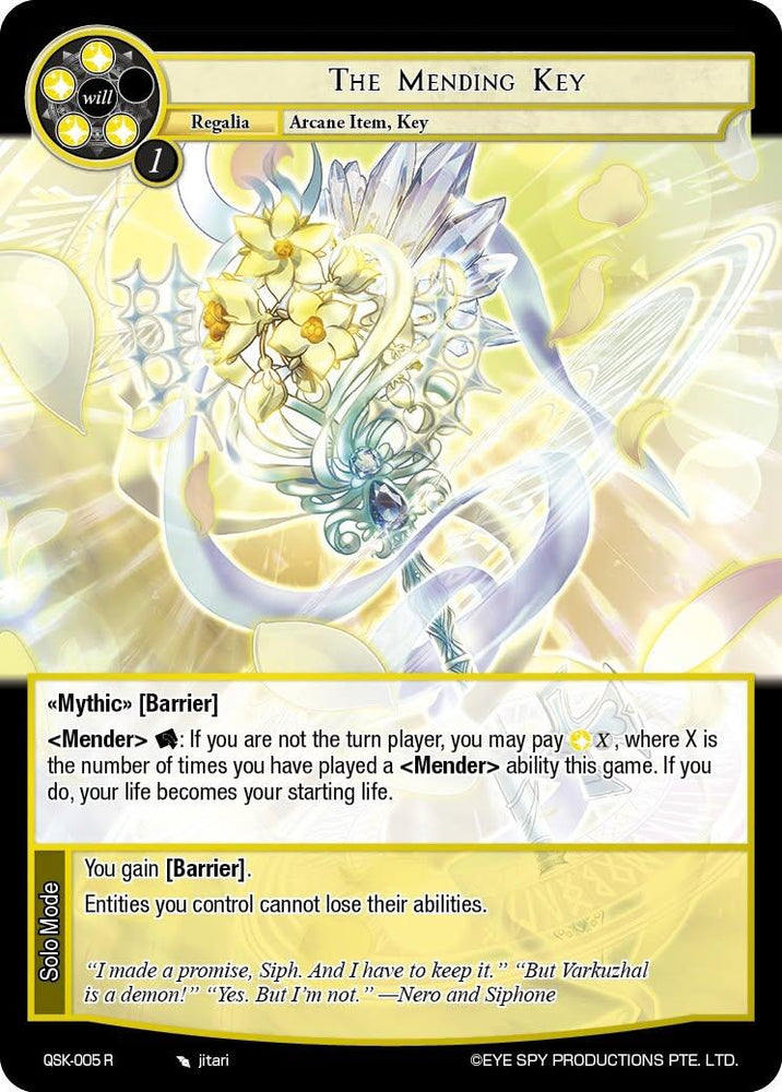 The Mending Key (QSK-005 R) [The Quest of the Seven Keys]