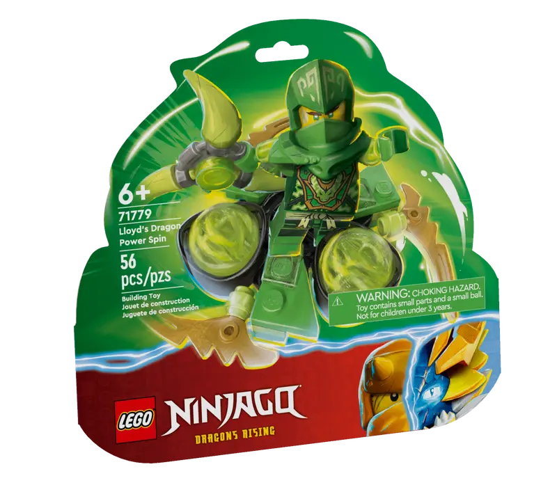 LEGO, Set, Sealed, Ninjago Dragon's Rising, Lloyd's Dragon Power Spinjitzu Spin, 71779