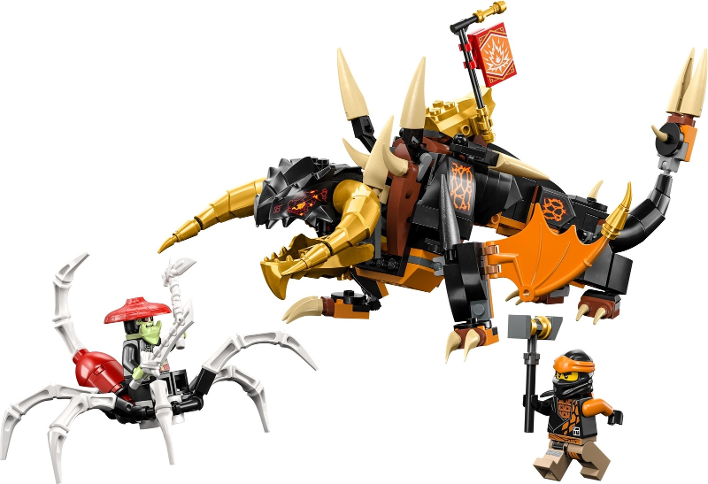 Lego, Set, Sealed Product, Ninjago, Core, Cole's Earth Dragon EVO, 71782