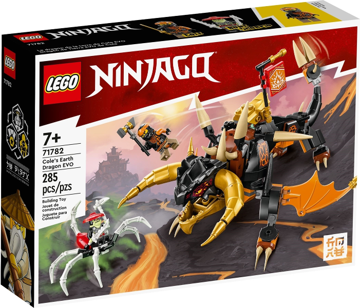 Lego, Set, Sealed Product, Ninjago, Core, Cole's Earth Dragon EVO, 71782