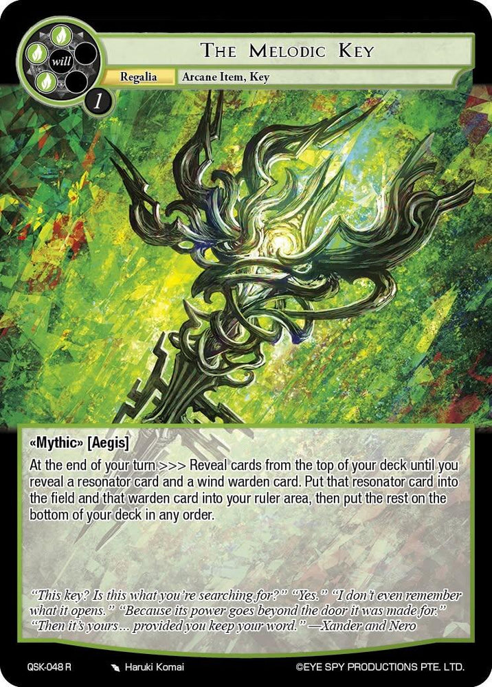 The Melodic Key (QSK-048 R) [The Quest of the Seven Keys]