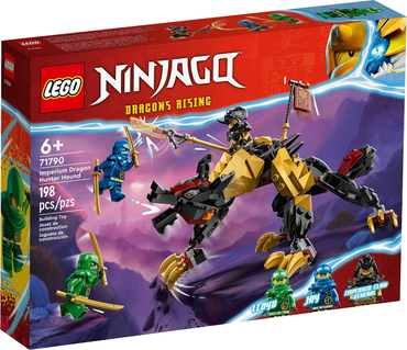 Lego, Set, Sealed, NINJAGO: Dragons Rising Season 1, Imperium Dragon Hunter Hound, 71790
