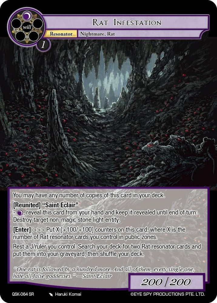 Rat Infestation (QSK-064 SR) [The Quest of the Seven Keys]