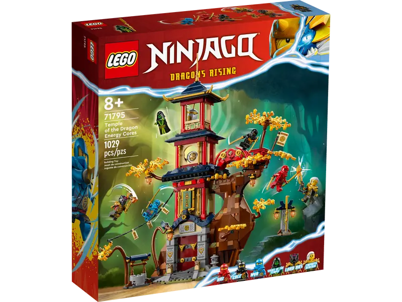 Lego, Set, Sealed Product, Ninjago, Temple of the Dragon Energy Cores, 71795